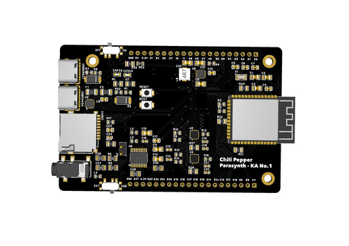 Chili Pepper : USB direct bootloader no CH343 version ESP32-S3 Audio & Touch Development Board for Electronic Instruments - Parasynth