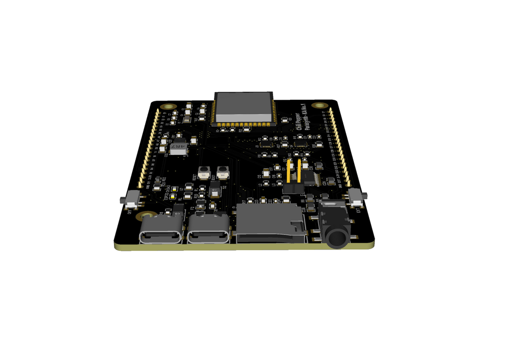 Chili Pepper: ESP32-S3 Audio & Touch Development Board for Electronic Instruments - Parasynth